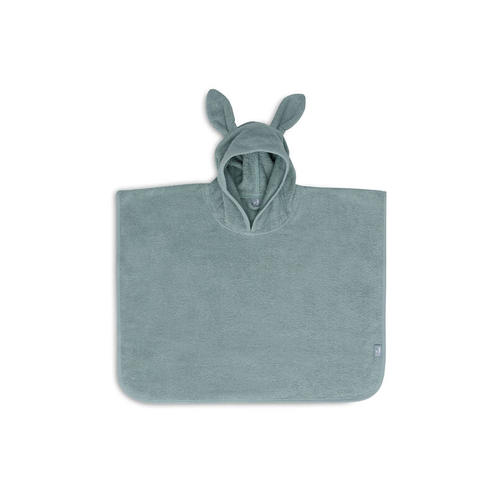 Poncho de bain éponge Basics - Sea green - JOLLEIN