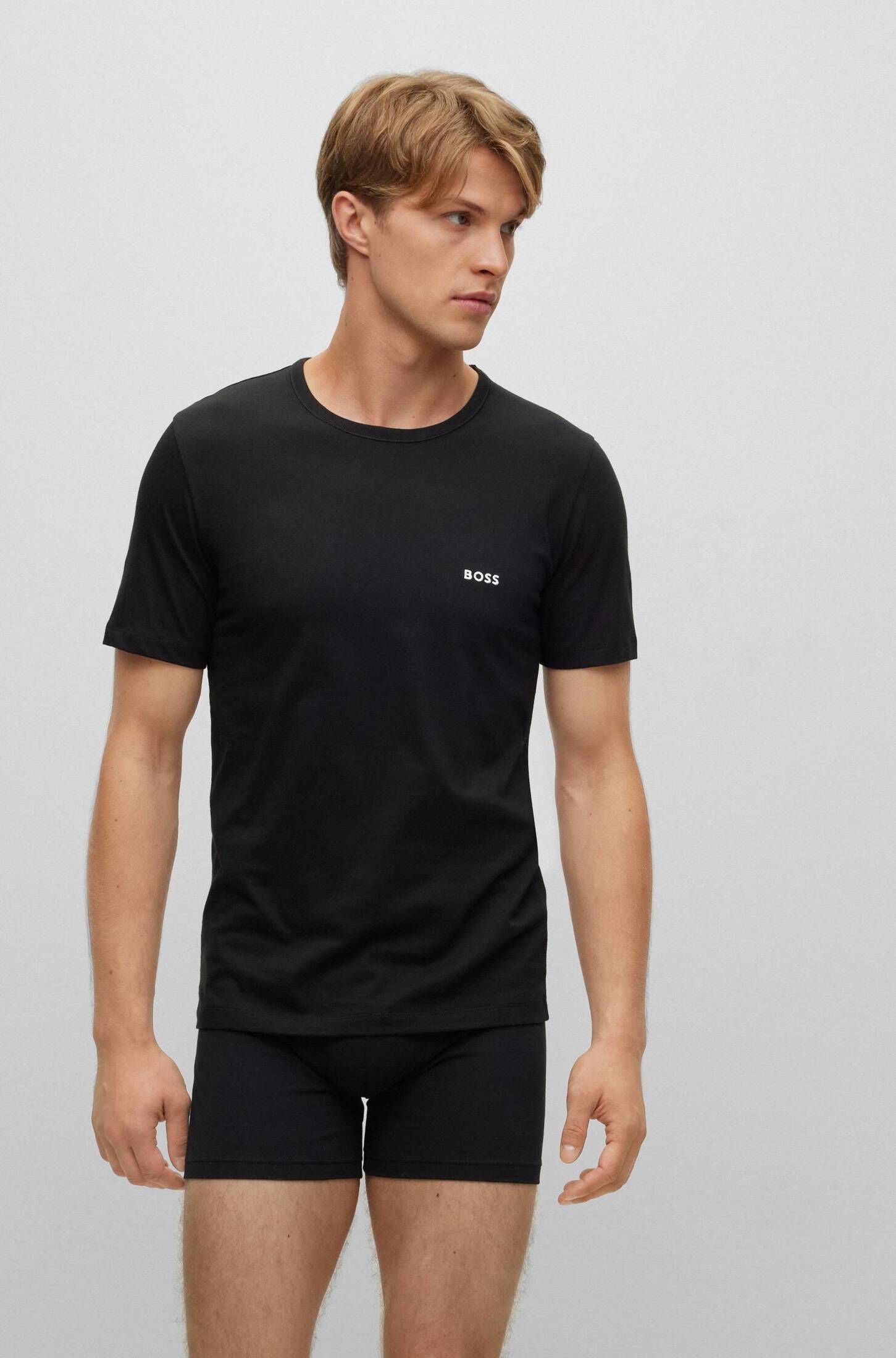 BOSS| Herren Unterhemd RN 3P CLASSIC 3er-Pack