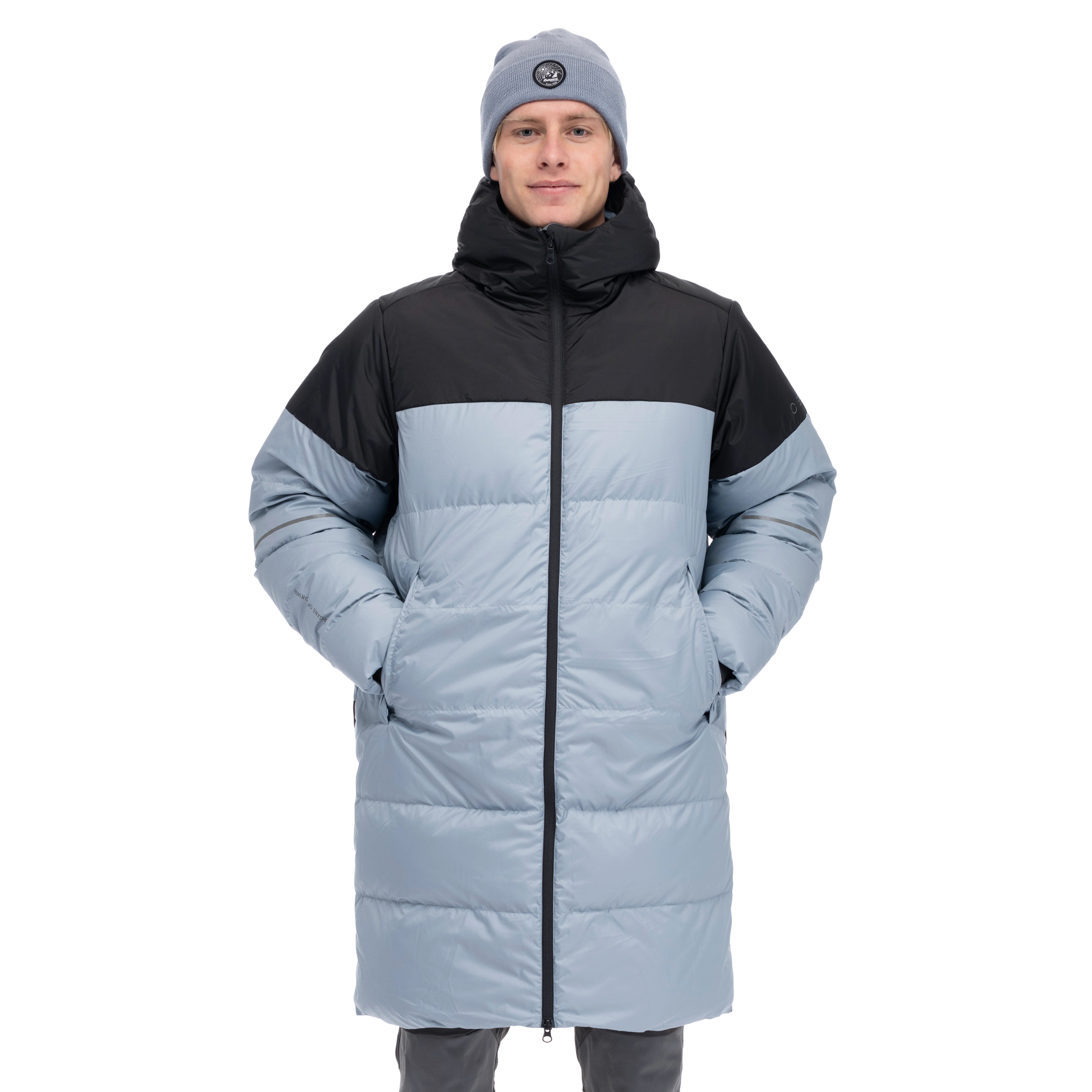 Oslo Urban Down Parka Husky Blue / Black