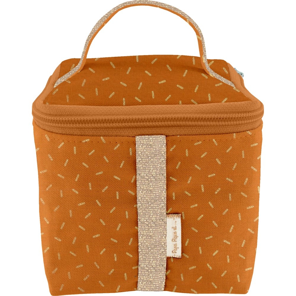 Petit Vanity Paille Dorée Caramel