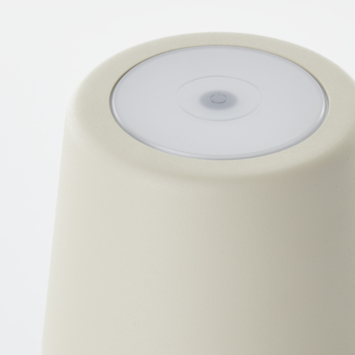 Brilliant USB oplaadbare tafellamp Kaami 2W beige