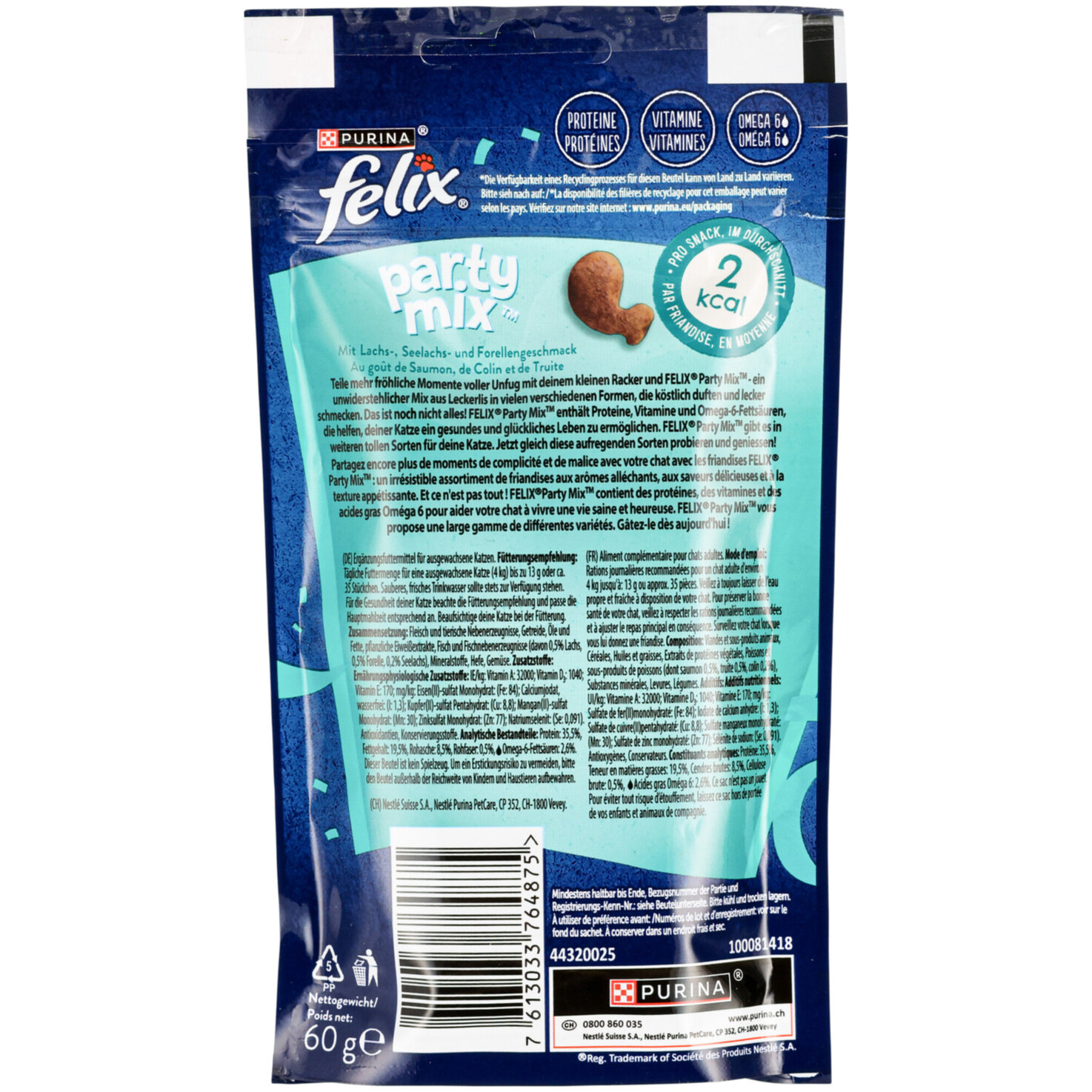 Felix Katzensnack Party Mix Seaside
