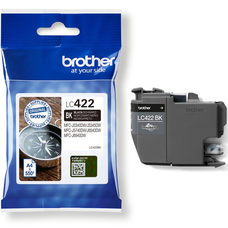 Brother LC-422BK Tintenpatrone, schwarz