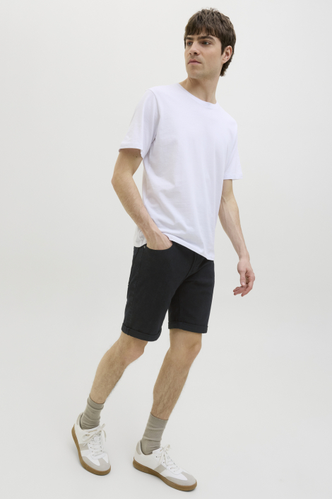 JJ Rebel zwarte heren korte broek