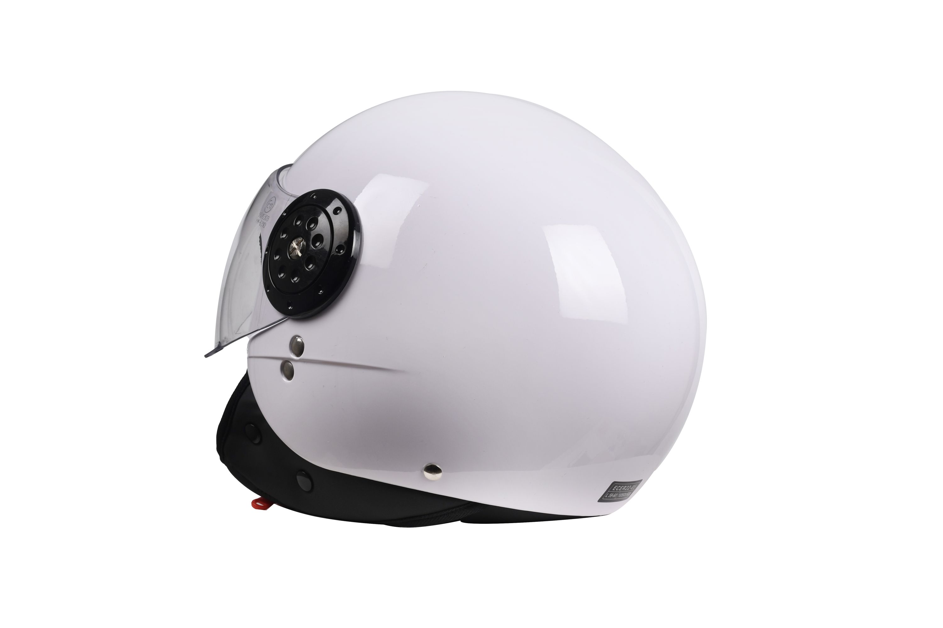 Motorrad Jethelm weiss Grösse 57/58