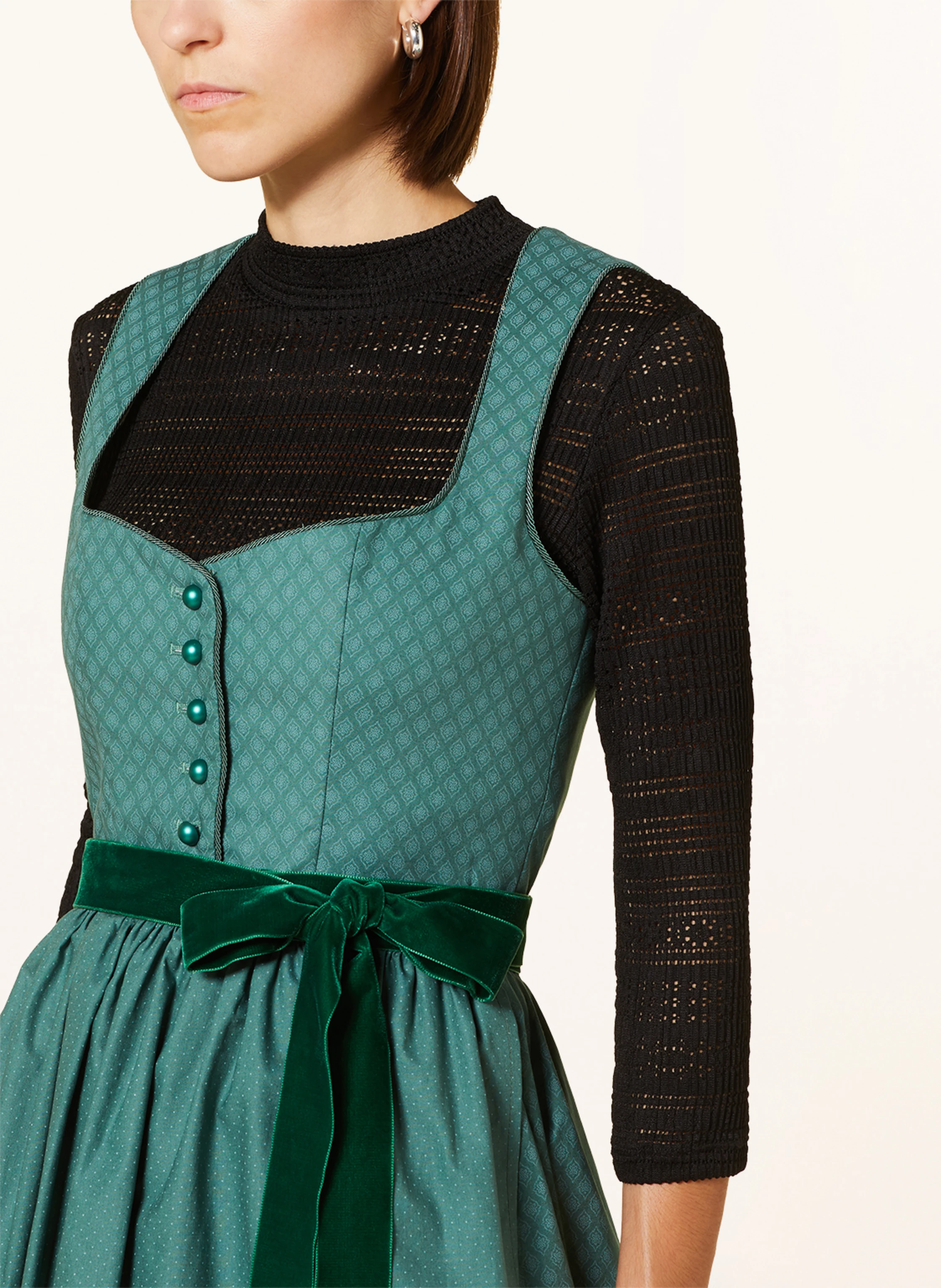 ALISSA BY KINGA MATHE Dirndlbluse LILIANA mit 3/4-Arm