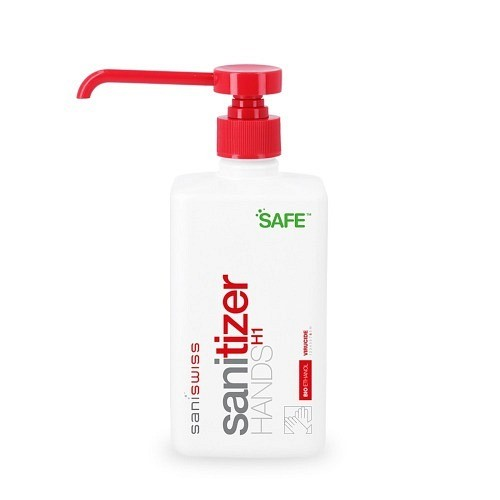Saniswiss Sanitizer Hands<br>500 ml, Dispenser, flüssig, H1