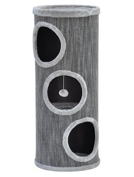 Nanook Kratztonne Tower grau 100 x 40 x 40 cm