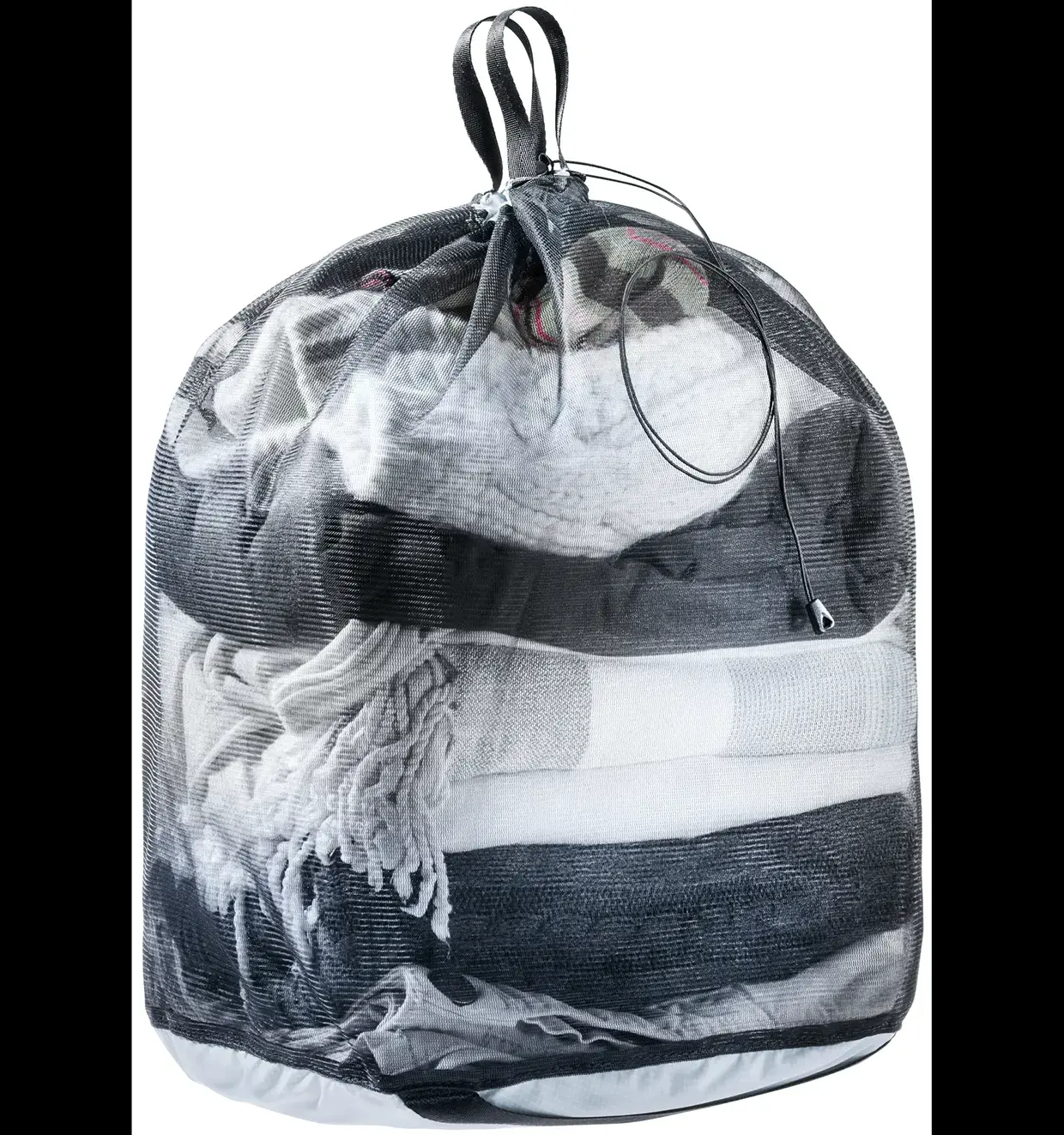 Deuter Mesh Sack 18 Zwart/Lichtgrijs