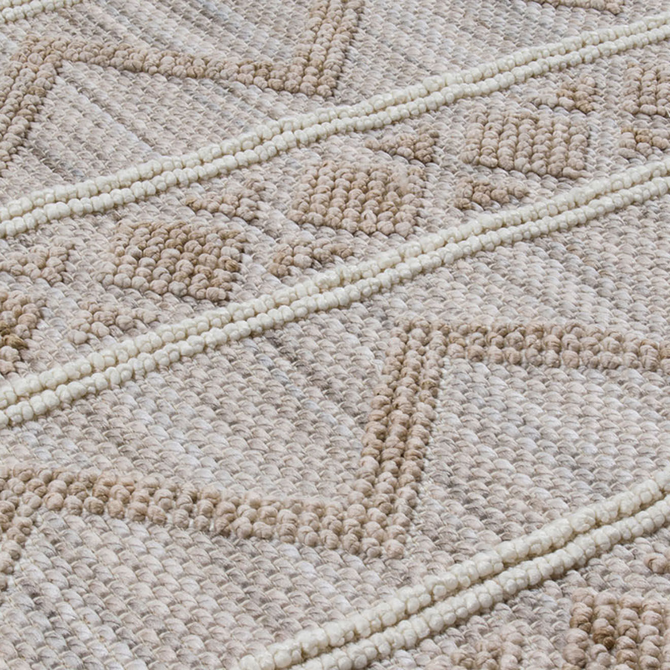 Nazar Rugs Tapis Bali 731 beige - 120x170 cm