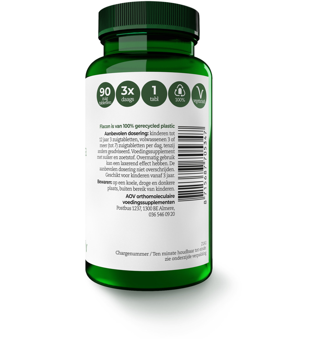 AOV 534 Zink extra (90 zuigtabletten)