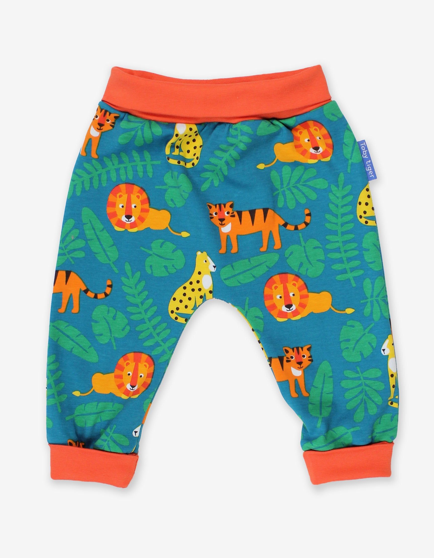 Toby Tiger Babyhose mit Raubkatzen Print