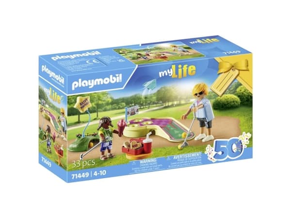 Playmobil Minigolf, 4 år, Flerfarget