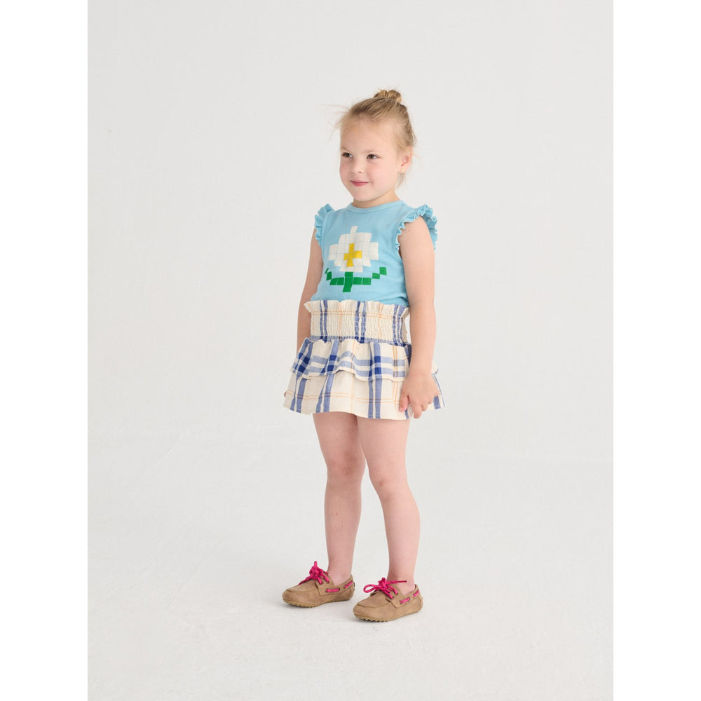 Køb Bobo Choses Offwhite Fun Tartan Woven Nederdel