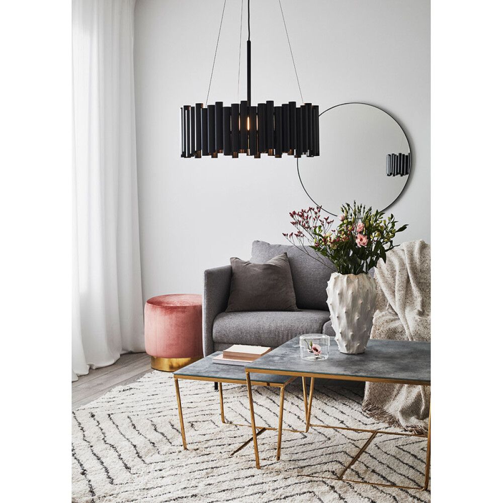 TAKLAMPE MARKSLÖJD LEVEL 3 SVART