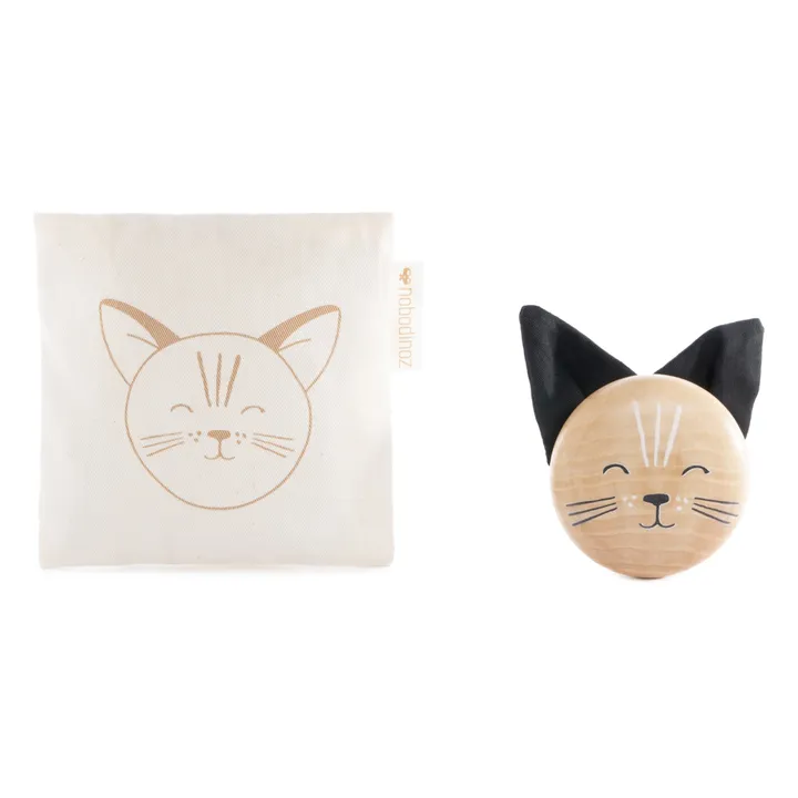 Nobodinoz Patère chat en bois