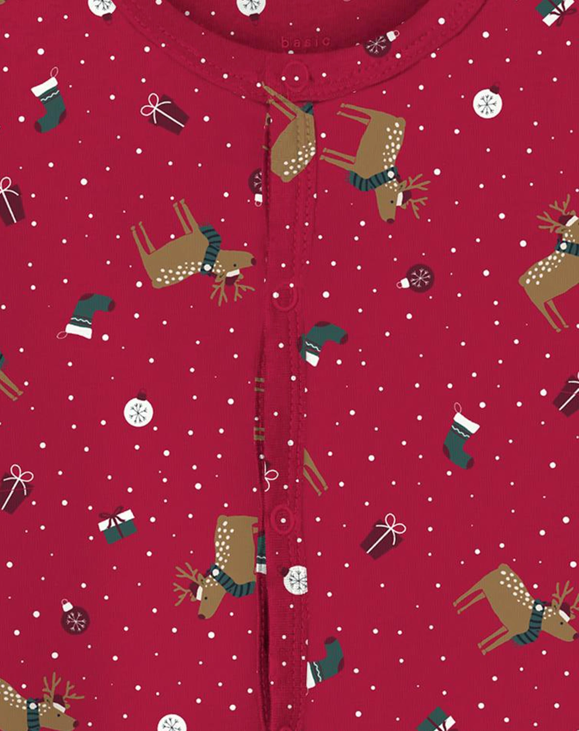 Strampler NBNVISMAS RENTIER in jester red