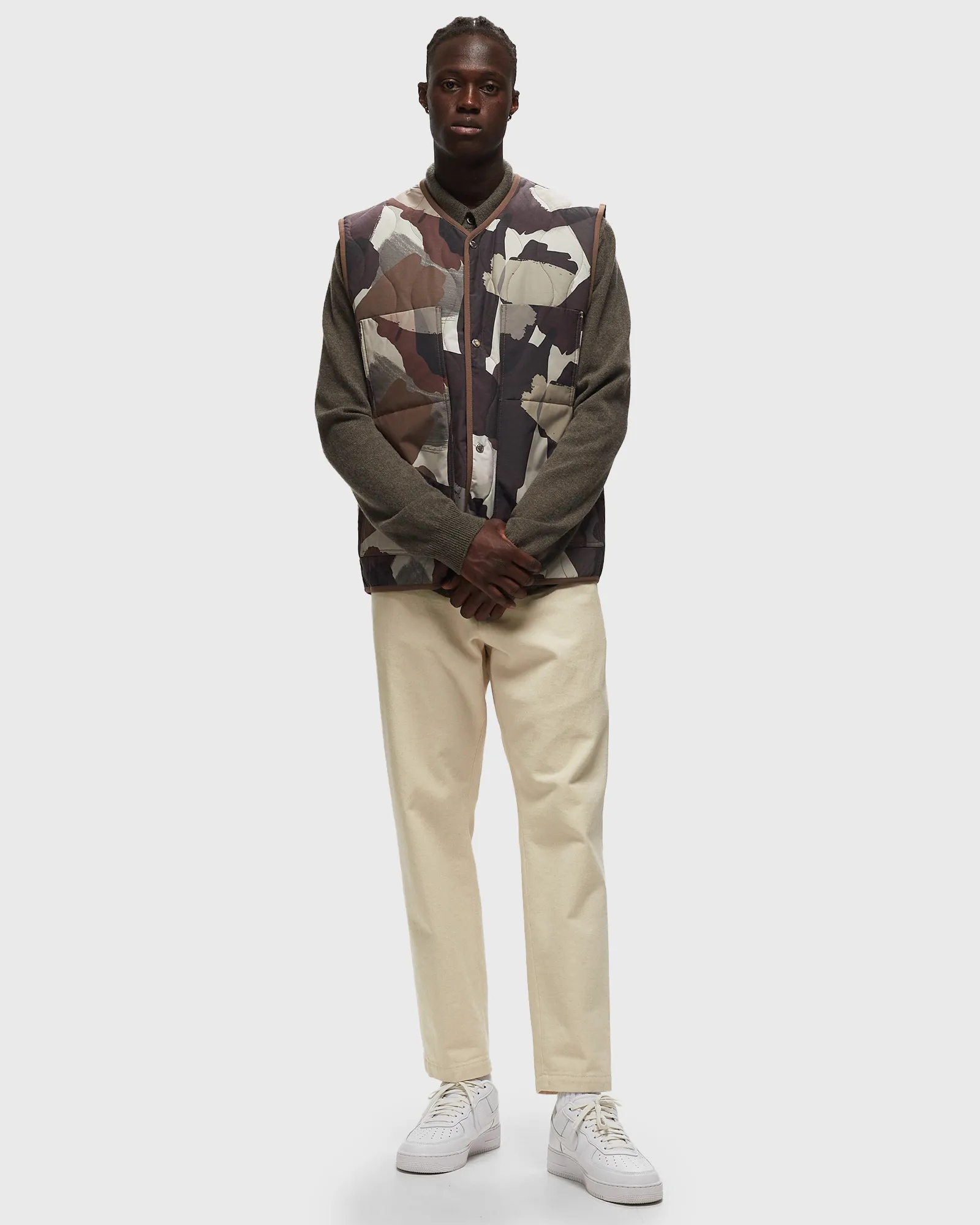 Norse Projects Peter Camo Nylon Insulated Vest
