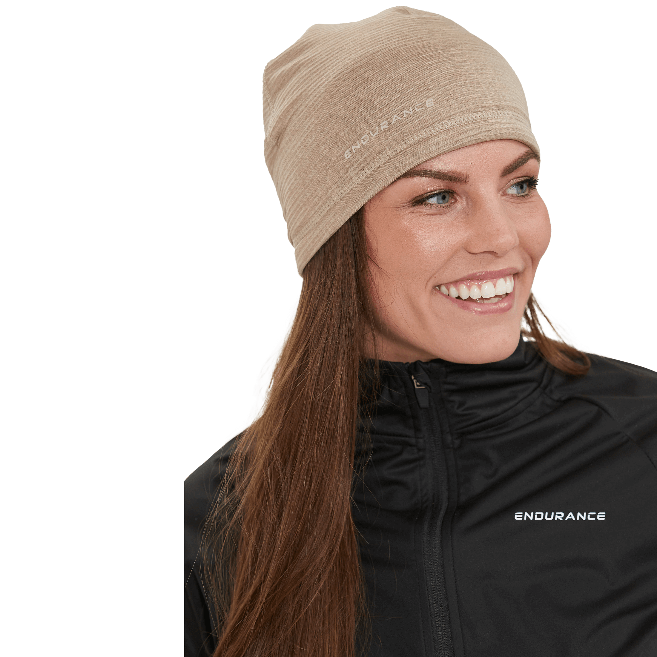 Endurance Neviee Waffle Hood - Lue, pannebånd og hals
