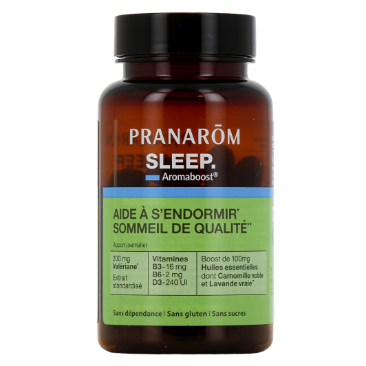 Pranarôm Aromaboost Sleep - Capsules, Roll-on ou Brume d'Oreiller pour le Sommeil