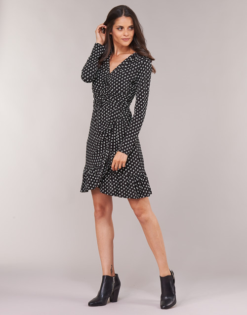 MICHAEL Michael Kors - ELV DOT SHRD LS DRS Negro