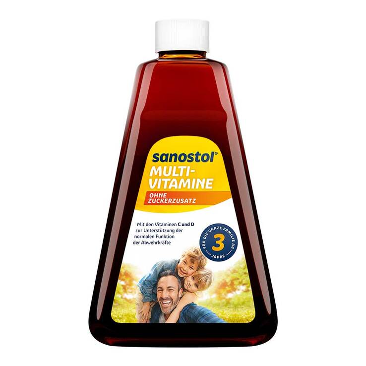 Sanostol ohne Zuckerzusatz , 460 ml