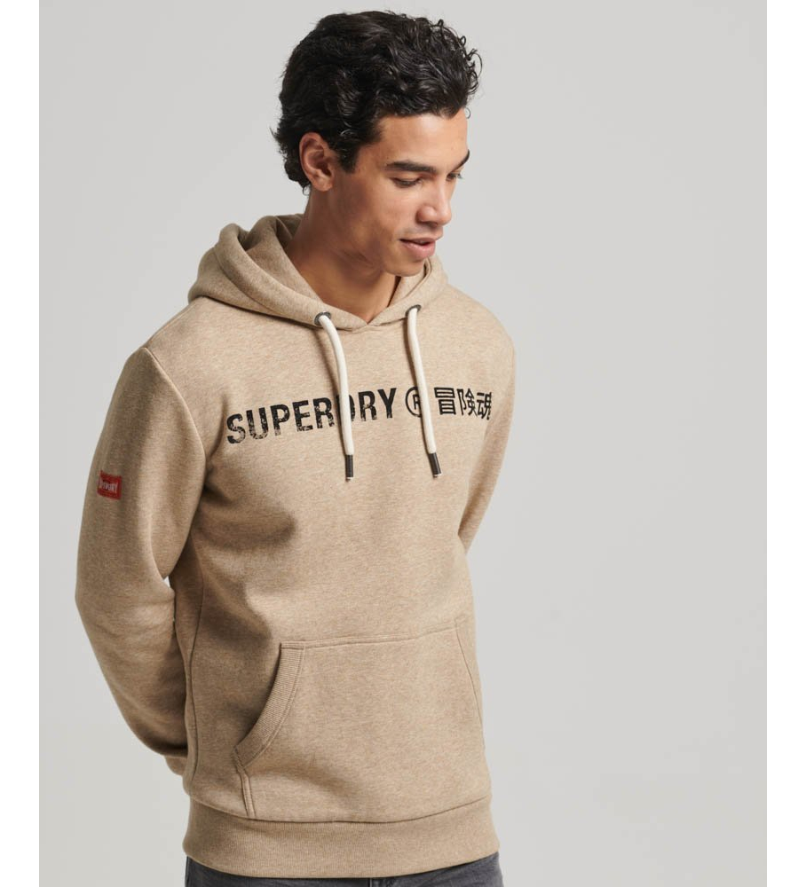 Superdry Sudadera Workwear Vintage bege