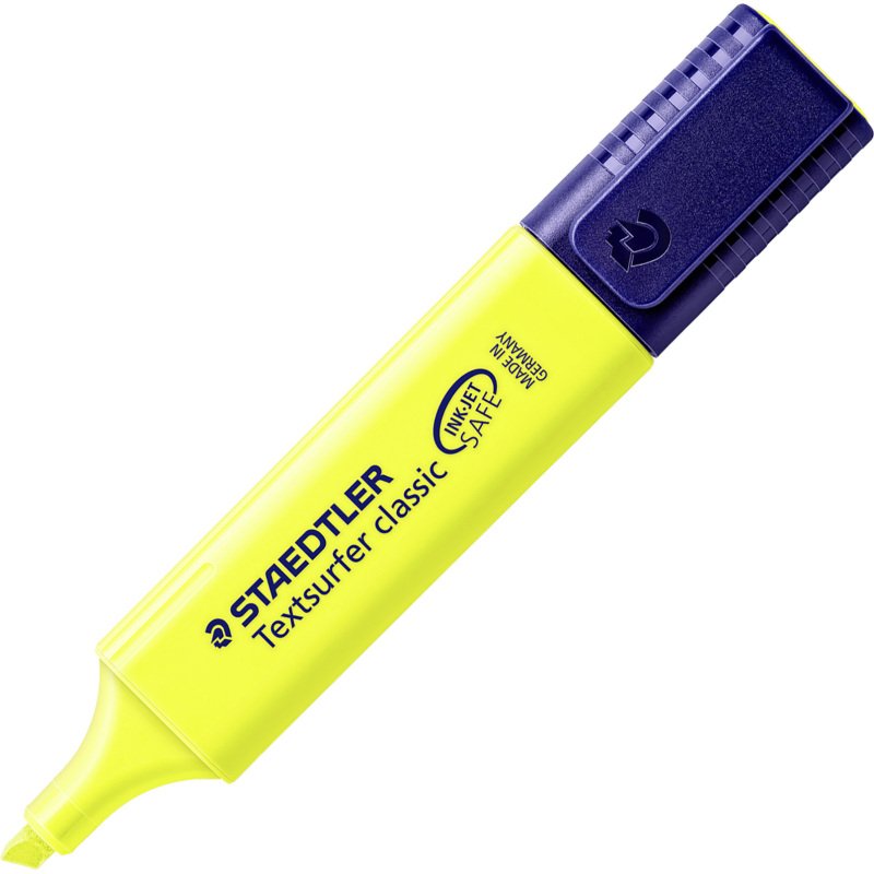 Pack de 6 surligneurs Textsurfer Staedtler + 2 jaunes offerts
