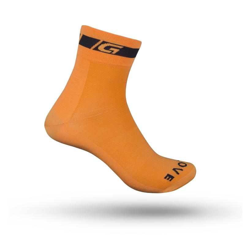 GripGrab sommer sok regular cut orange