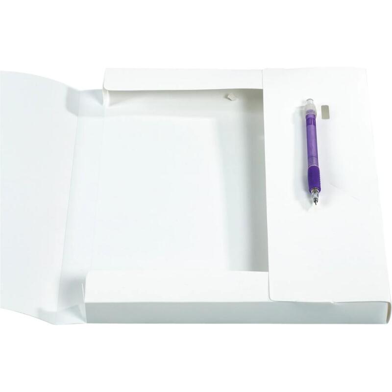 Boite de classement Dos 25mm polypropylène opaque 7/10e Krea Cover - A4 - Blanc