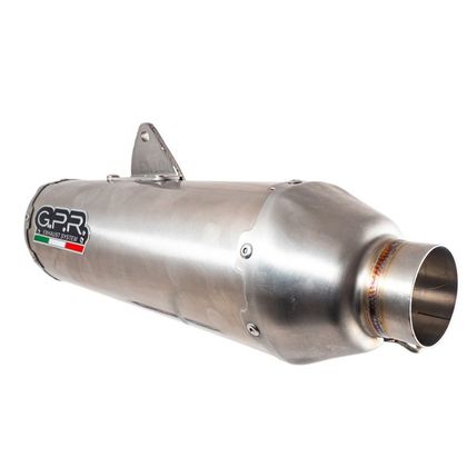 Silencieux GPR Pentaroad Inox - Gris