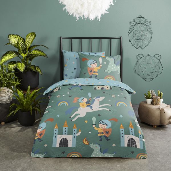 Muller Textiel Good Morning Dekbedovertrek Multi 140 x 220 cm