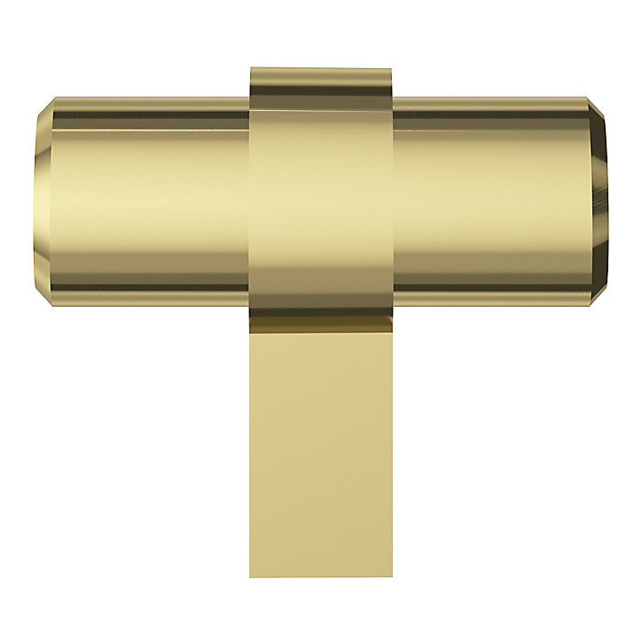 Bouton de meuble en T Kerver GoodHome or Ø4 x l.1,8 x h. 3.4 cm