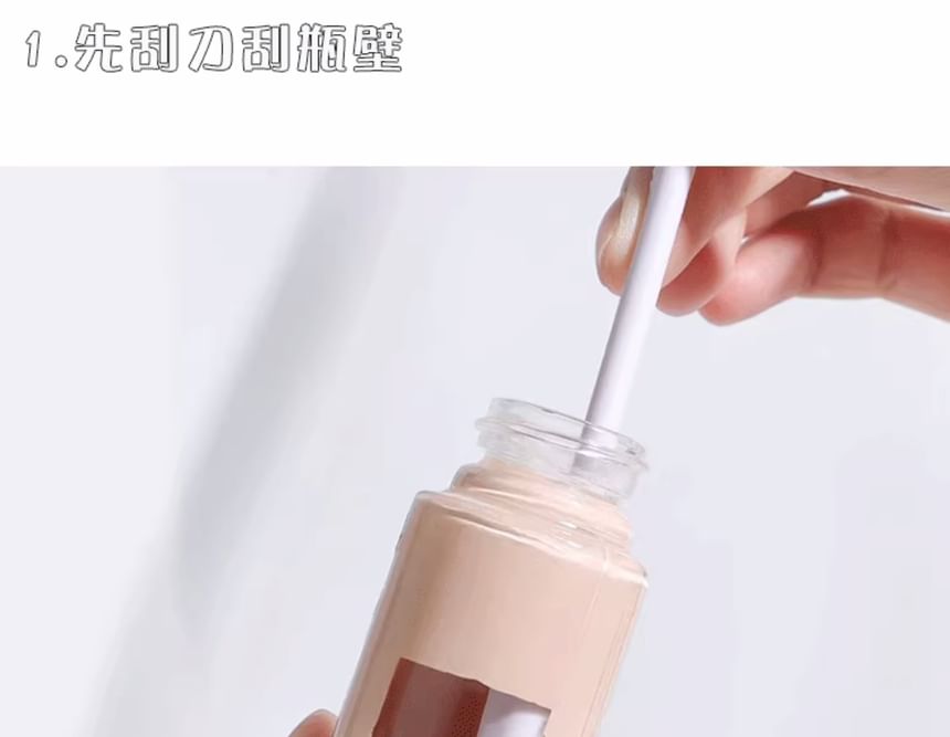 denivyse - Dubbele siliconen cosmetische spatel
