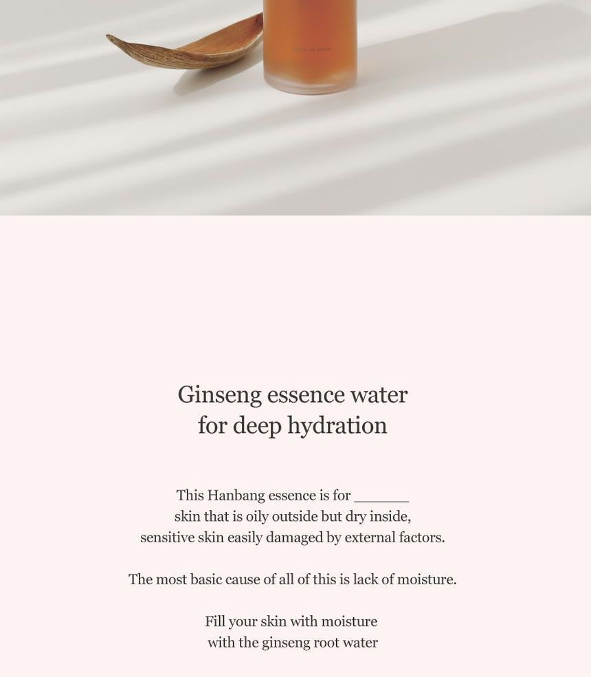 Schoonheid van Joseon - Ginseng Essence Water