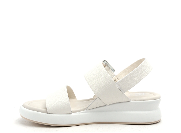 Dorking nu pieds plats femme slam d9088 blanc
