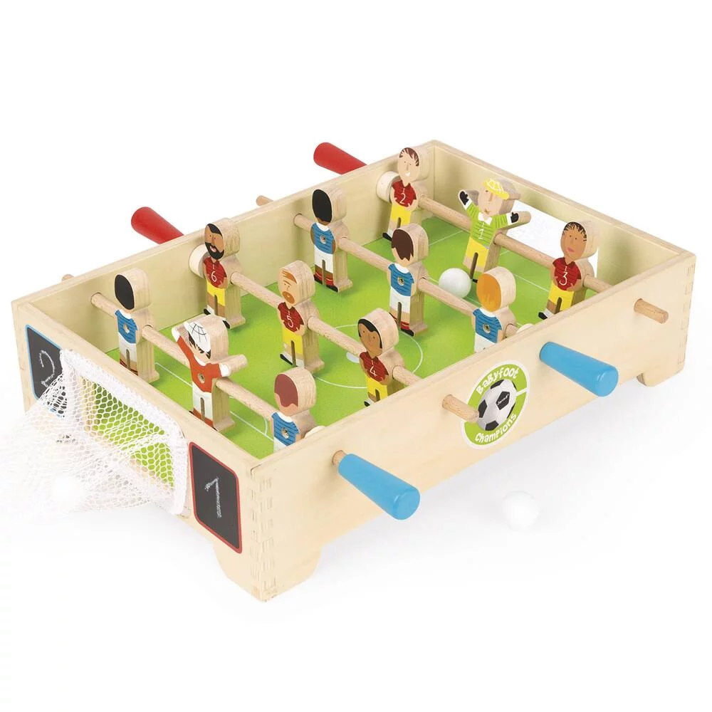 MINI BABYFOOT CHAMPIONS - EN BOIS