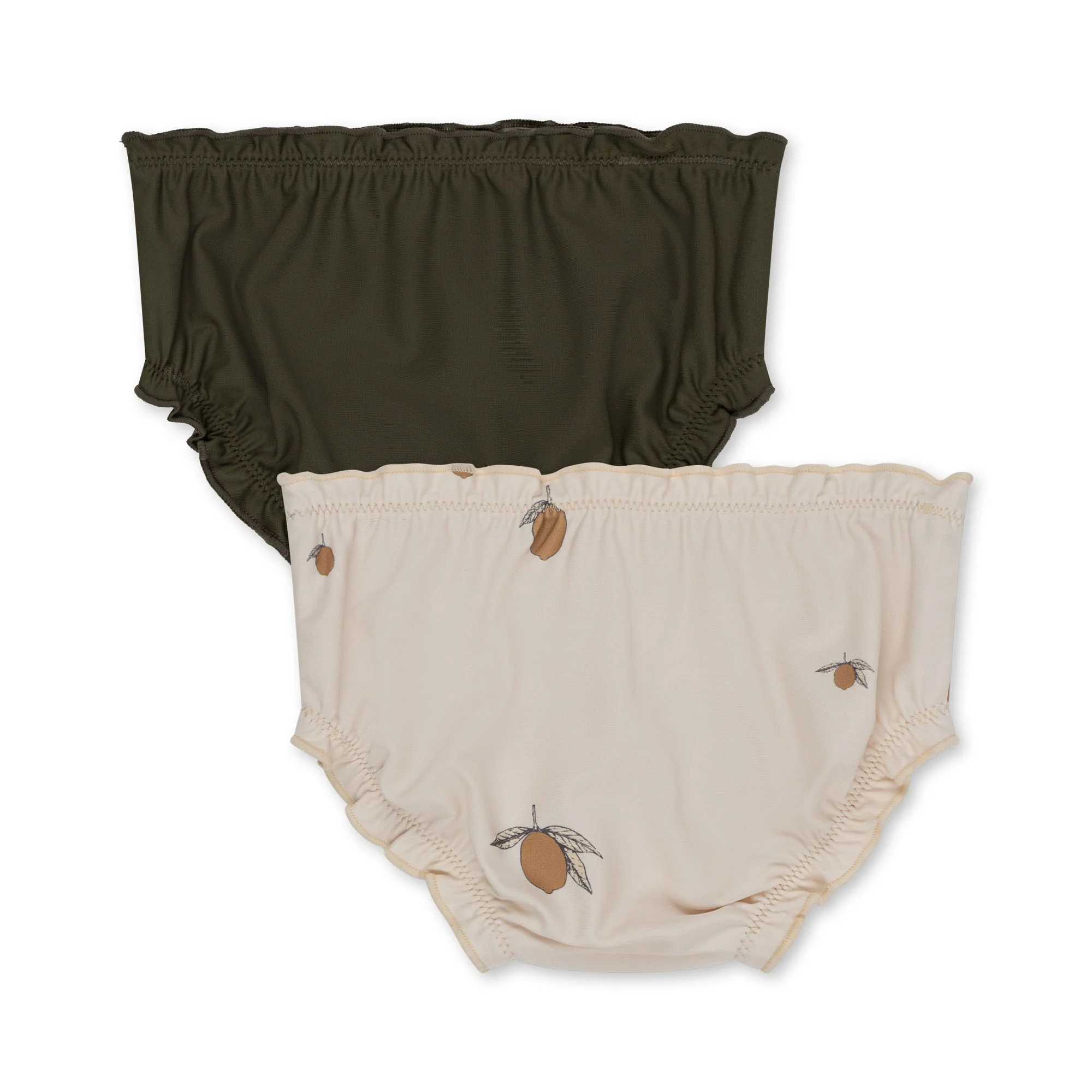 2 pak collette badebukser - LEMON - 3M