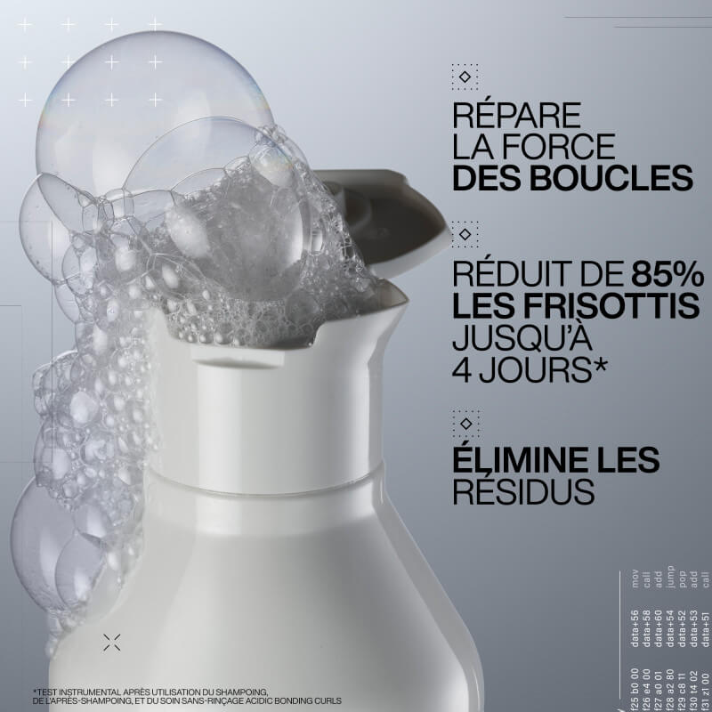 Shampoing réparateur pour cheveux bouclés abîmés Acidic Bonding Curls 300ml