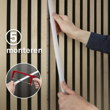 Briloner Pimp your Panel uitbreidingsset ledstrip aan/uit 2.6M 3000K