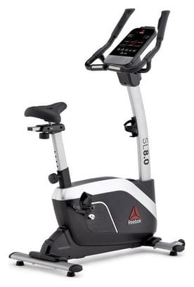 Vélo d'appartement  - Reebok - cardio stable et confortable - SL8.0 argente