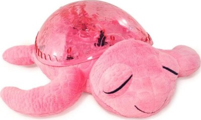 Cloud B - Skildpadde Natlampe Med Lyd - Pink