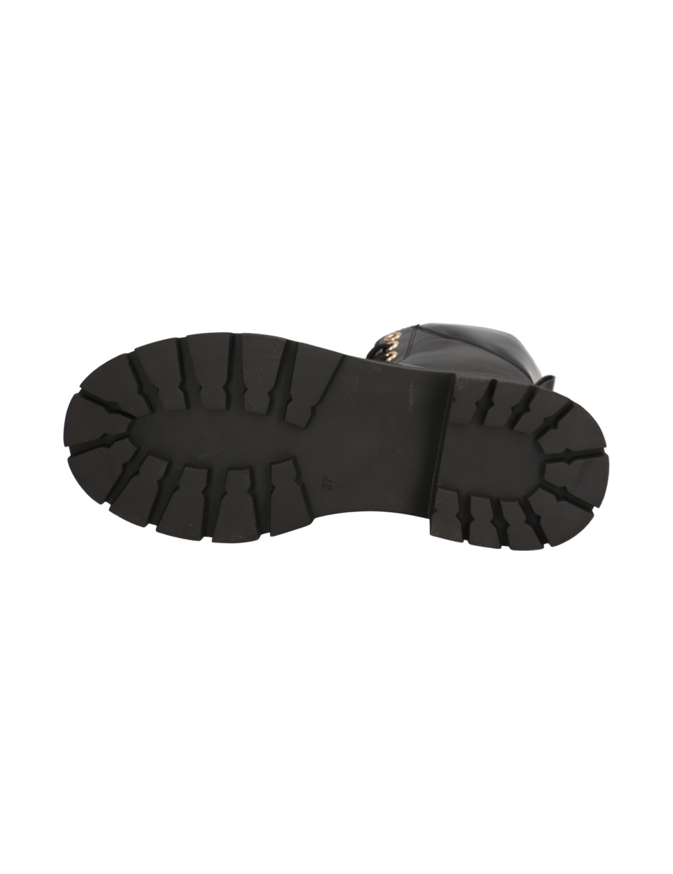 Glattleder Schnürboot