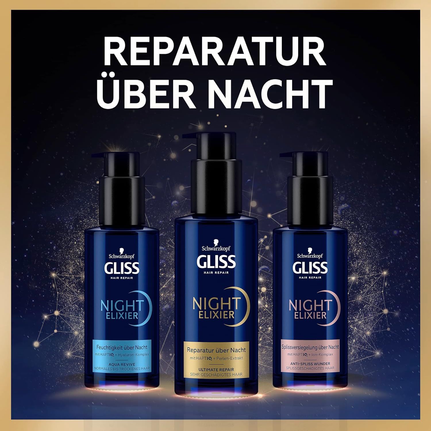 Schwarzkopf Gliss Night Elixier Aqua Revive