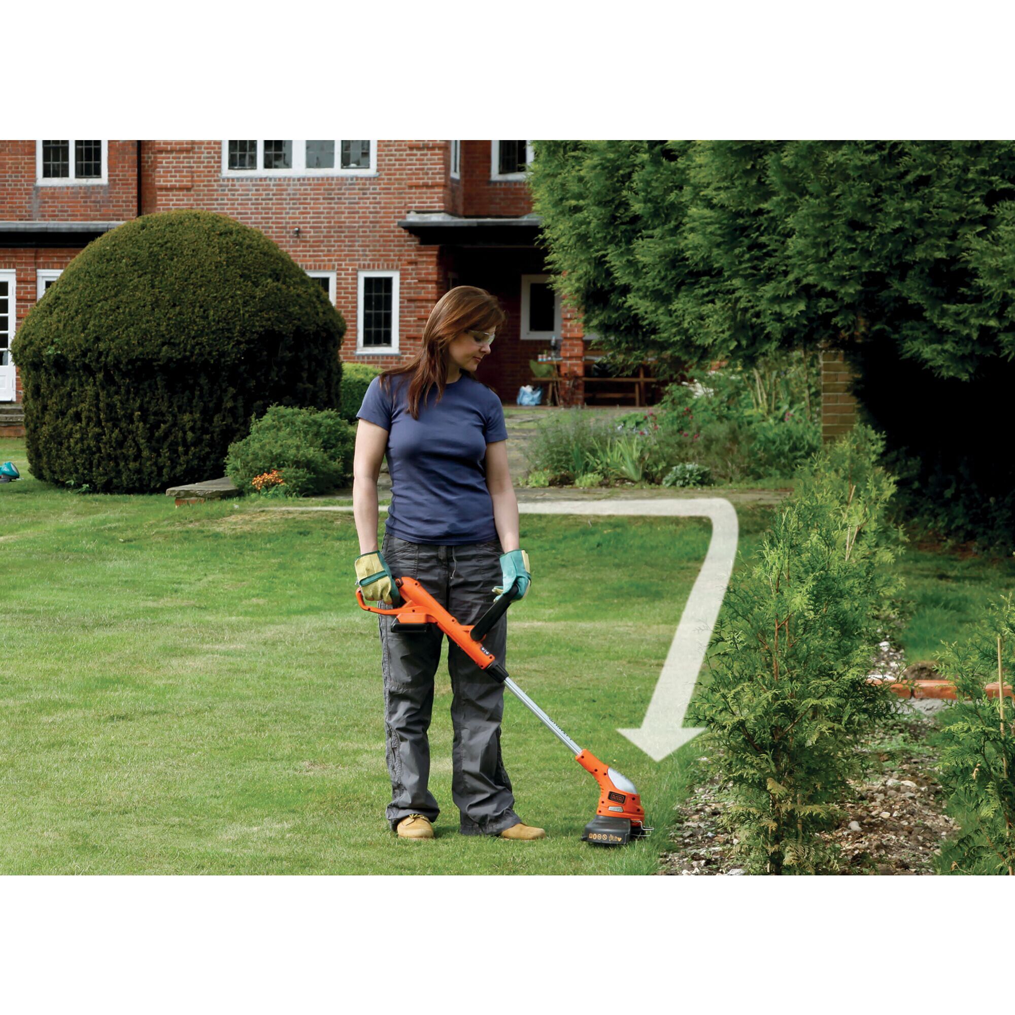 BLACK+DECKER Rasentrimmer Akku-Rasentrimmer GLC1823L20, 18Volt
