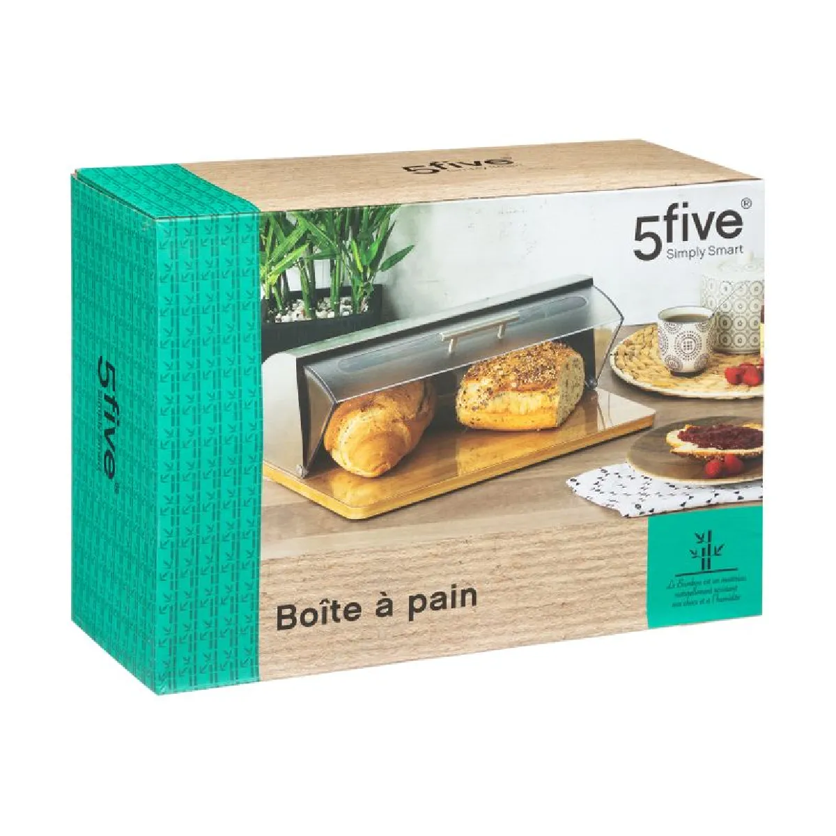 Five Simply Smart Five Boîte à Pain - Transparent