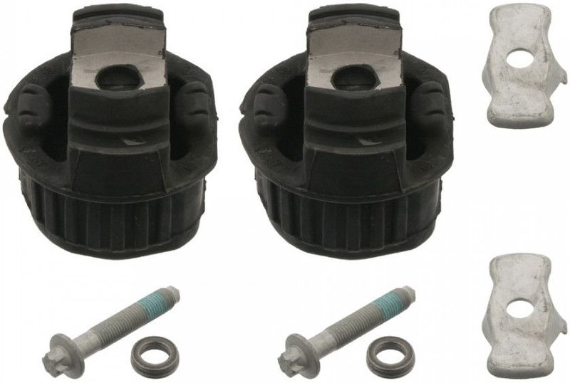 Febi - Rep. Set Achterasdrager - Rubber/Metaal - Voor Mercedes-Benz