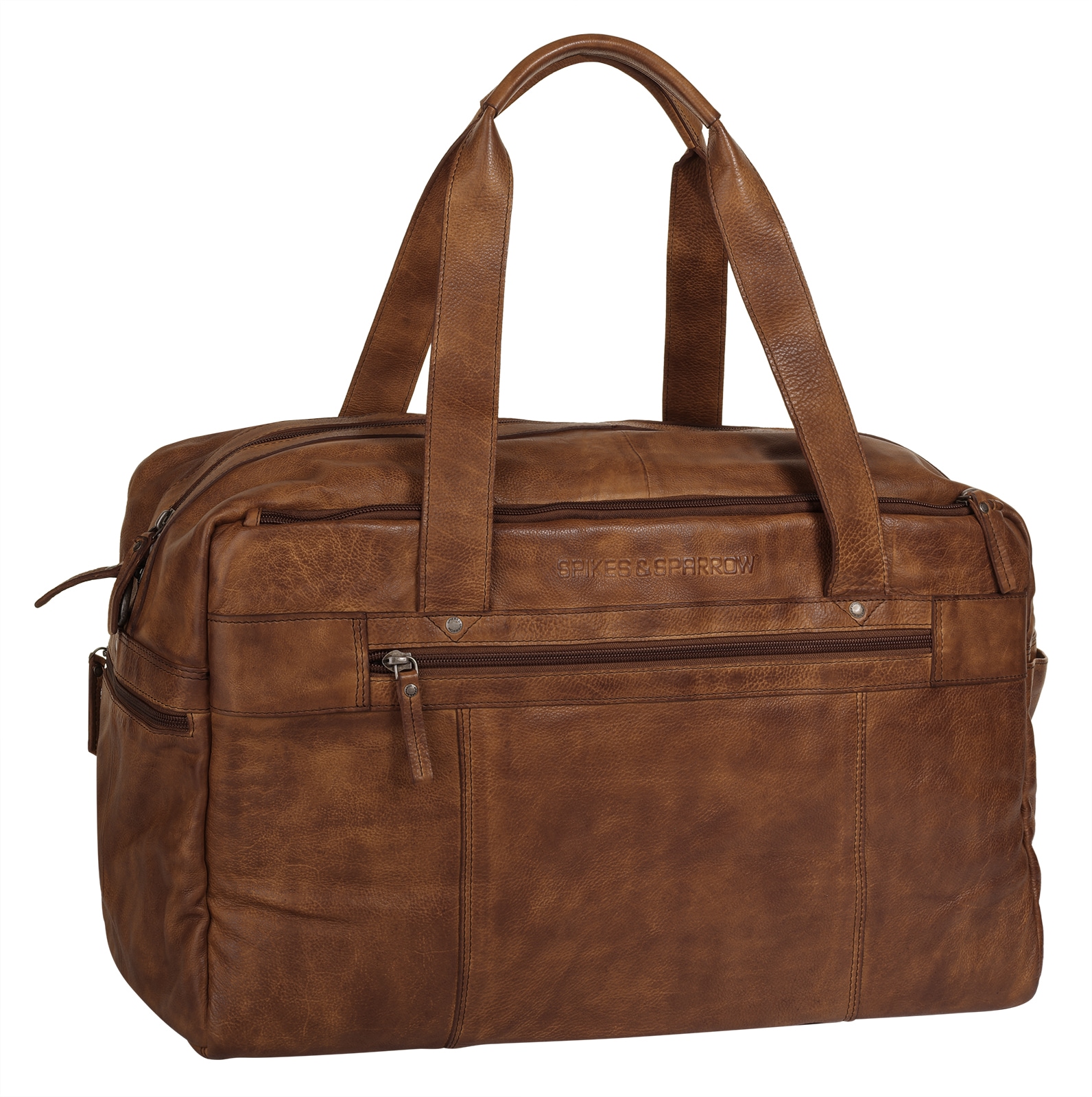 Spikes & Sparrow Reisetasche »WEEKENDER« echt Leder