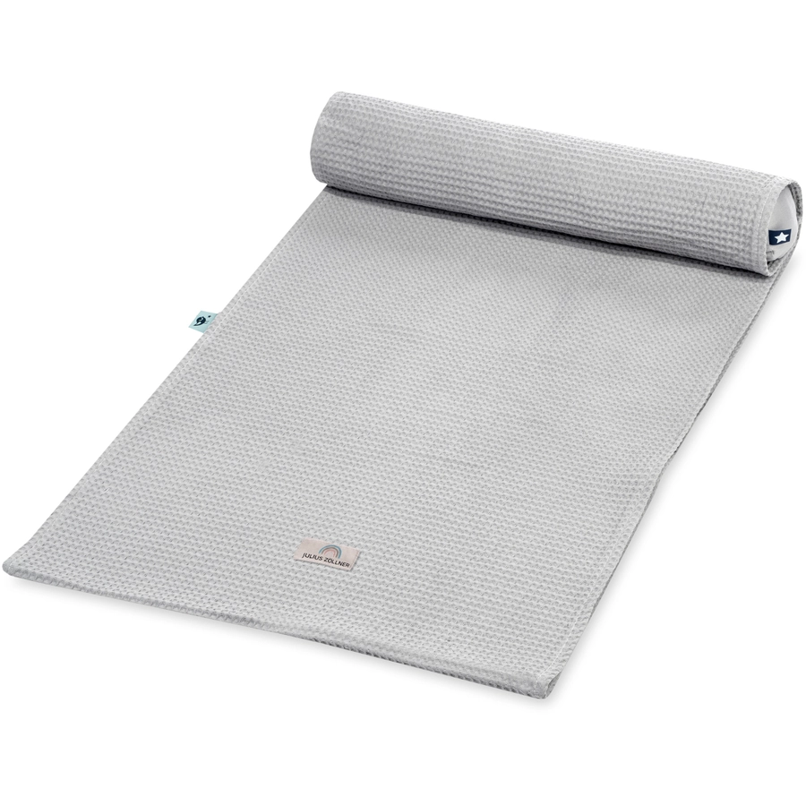 JULIUS ZÖLLNER Bezug für Wickelauflagen Loop Jacob Waffelpique light grey