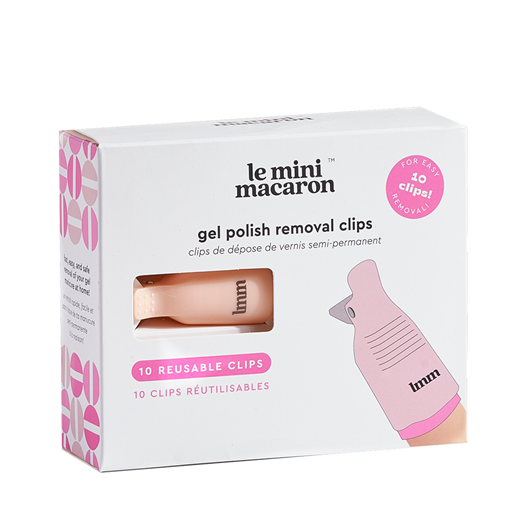 Le Mini Macaron Gel Polish Removal Clips
